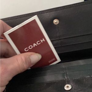 Woman’s coach wallet